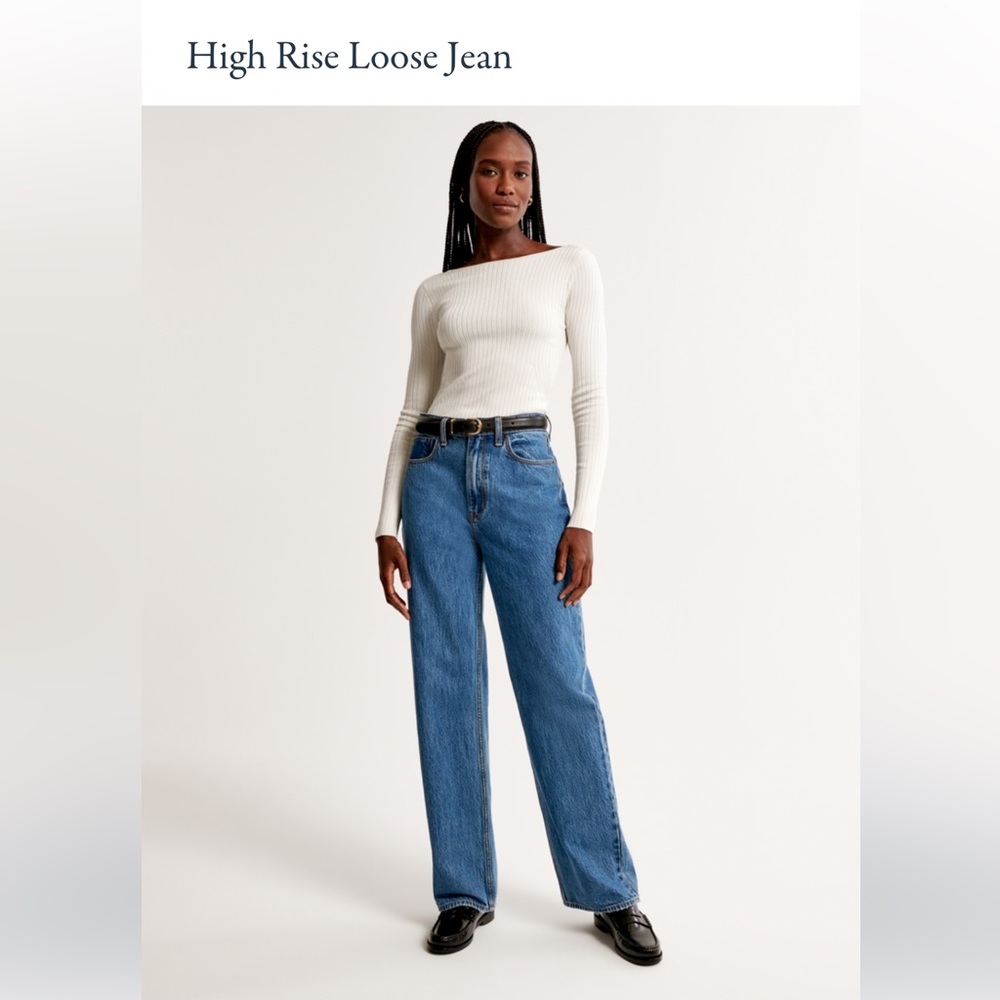 Abercrombie The Loose High Rise Jeans